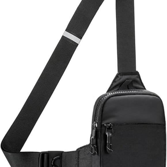 Lightweight Crossbody Mini Bag - Stylish Waterproof Design for All Activities - Picture 1 of 8